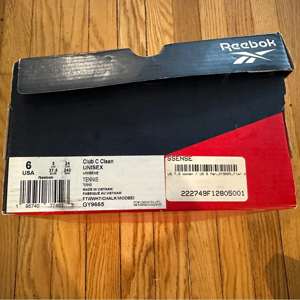 Reebok Club C Clean Sneaker (cloud white/chalk/modern beige) - Picture 13 of 13